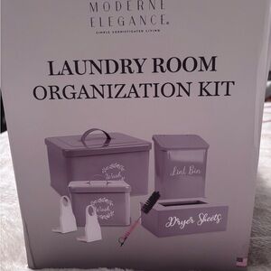 Modern Elegance Laundry Room Organization Kit